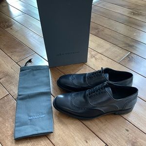 John Varvatos Fleetwood Wingtip in Steel Grey size 11.5